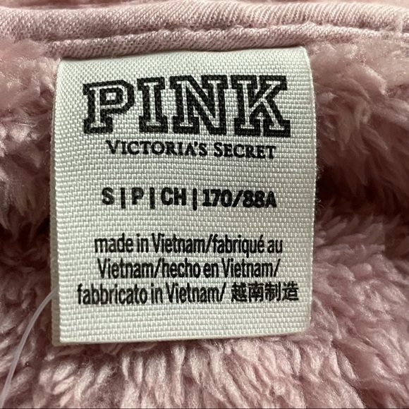 ✅6x Host Pick✅ PINK Victoria’s Secret Fleece Jacket, Small - Picture 5 of 10